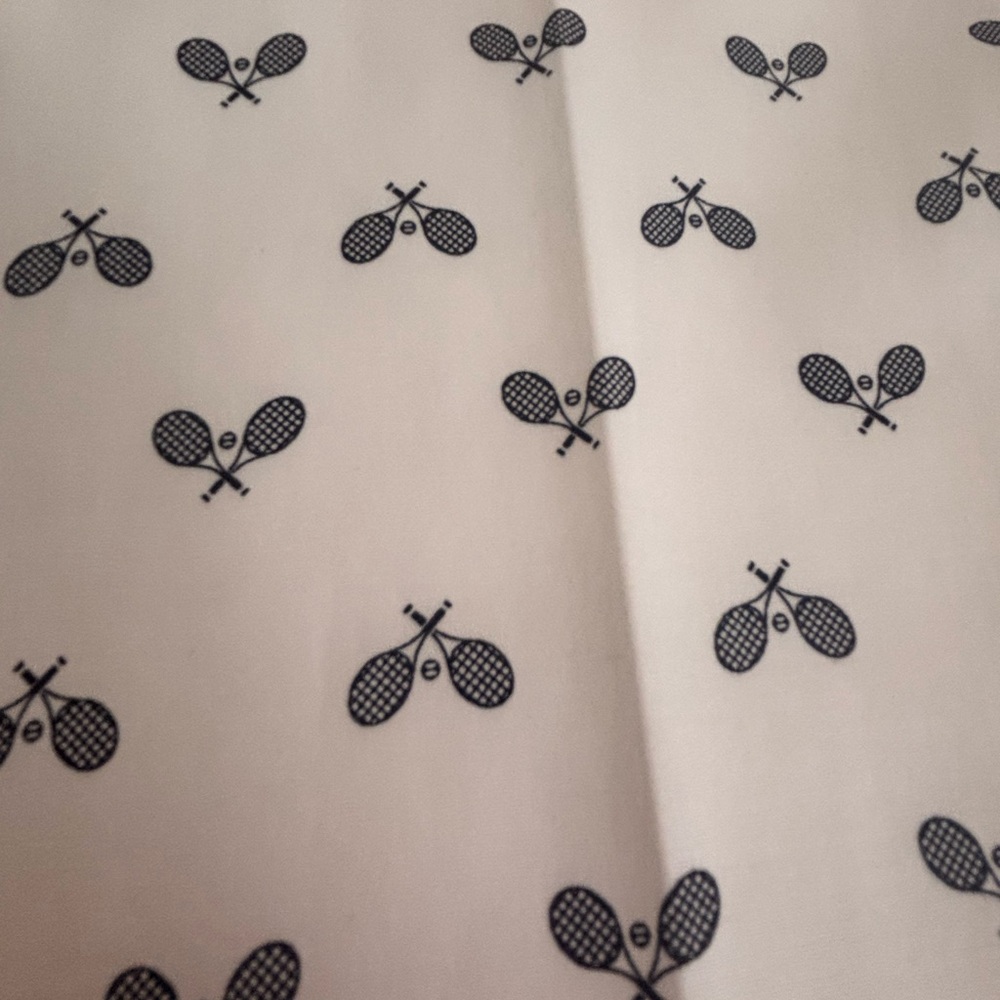 Rachel Zoe White Pants with Black Accents ( tennis) size 8 - Picture 2 of 4